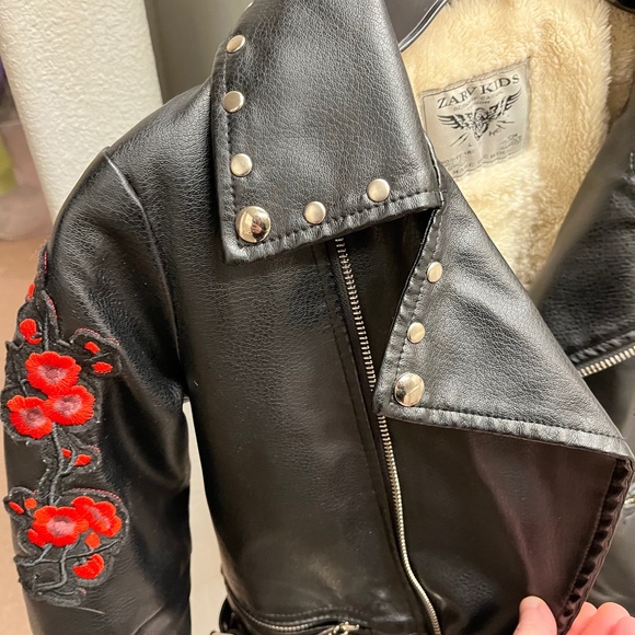 Zarv Kids Jackets & Coats Childs Leather Jacket Poshmark
